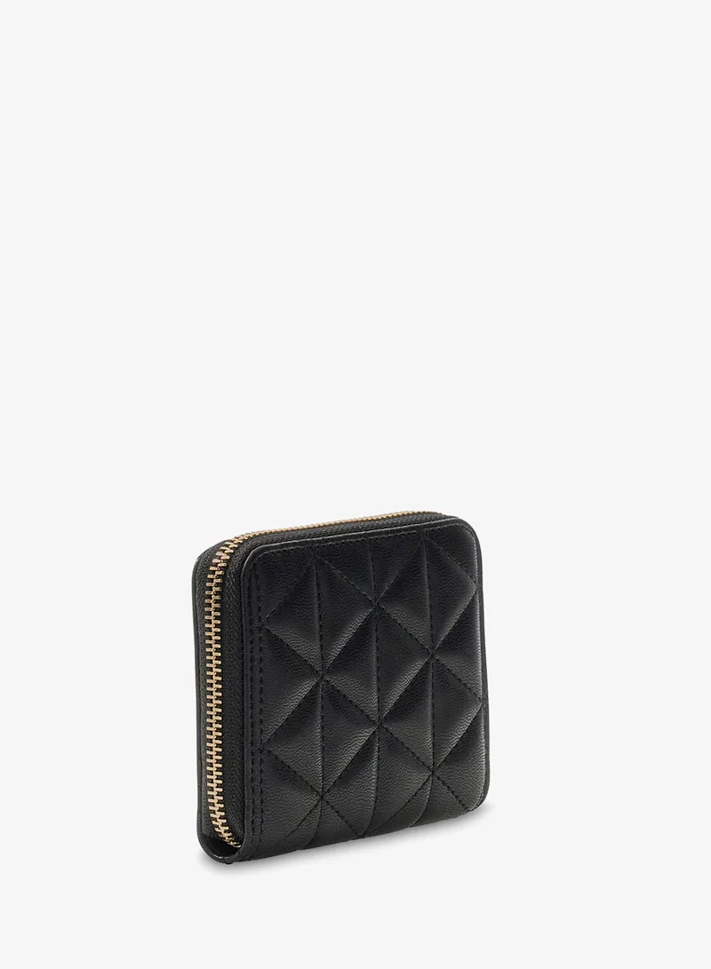GUESS  Paisleigh Quilted Zip Around Wallet for Women | Best Price UAE